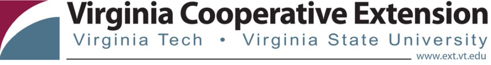 Virginia Cooperative Extension, Virginia Tech and Virginia State University